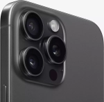 iPhone 15 Pro 1 ТБ, Dual: nano SIM + nano SIM, чёрный титан