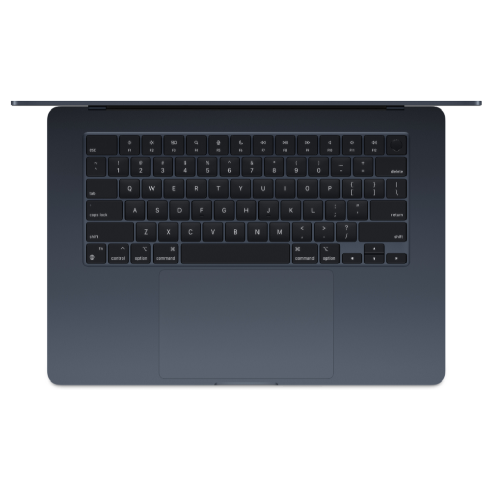 Apple MacBook Air 15 (M3, 8C CPU/10C GPU, 2024), 16 ГБ, 256 ГБ SSD, Midnight (черный) MC9G4