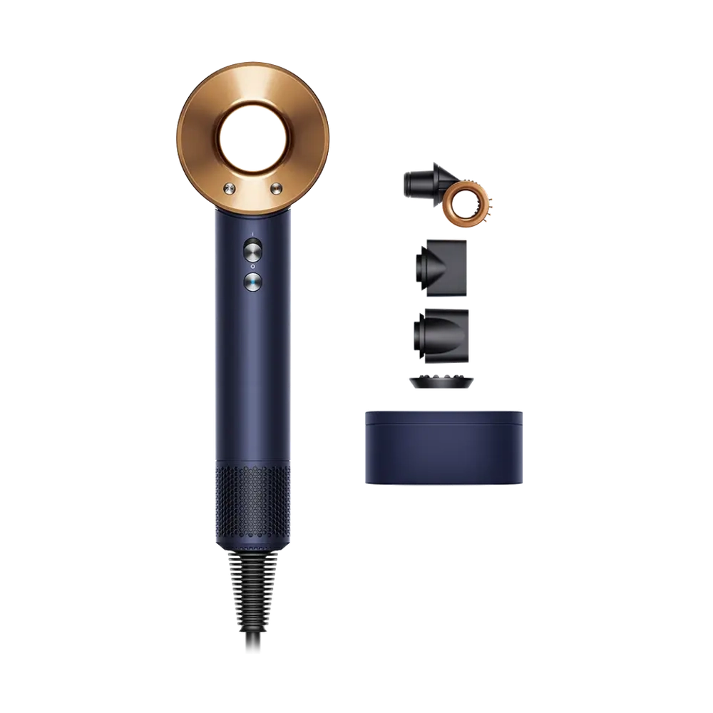 Фен Dyson Supersonic HD15 Prussian Blue/Copper, с кейсом