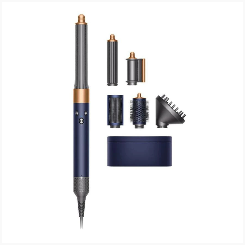 Стайлер Dyson Airwrap Complete Long volumise HS05 Diffuse Blue/Copper (переходник в подарок)