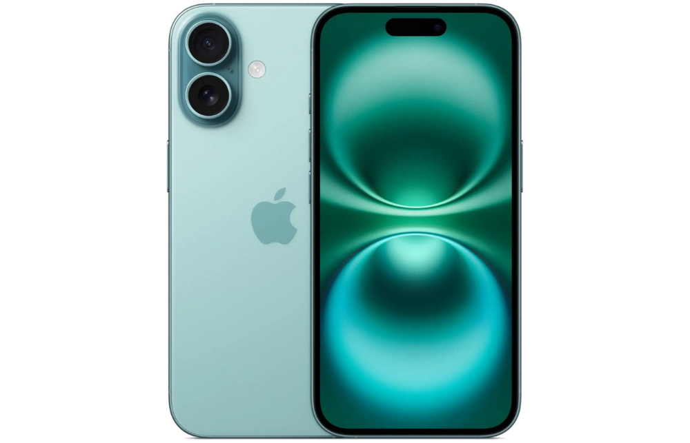 iPhone 16 128 ГБ, зелёный