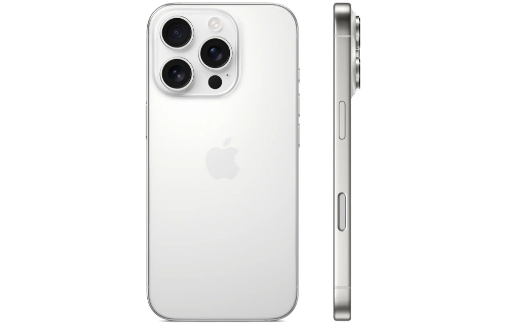 iPhone 16 Pro 512 ГБ, Dual: nano SIM + eSIM, White Titanium (белый)