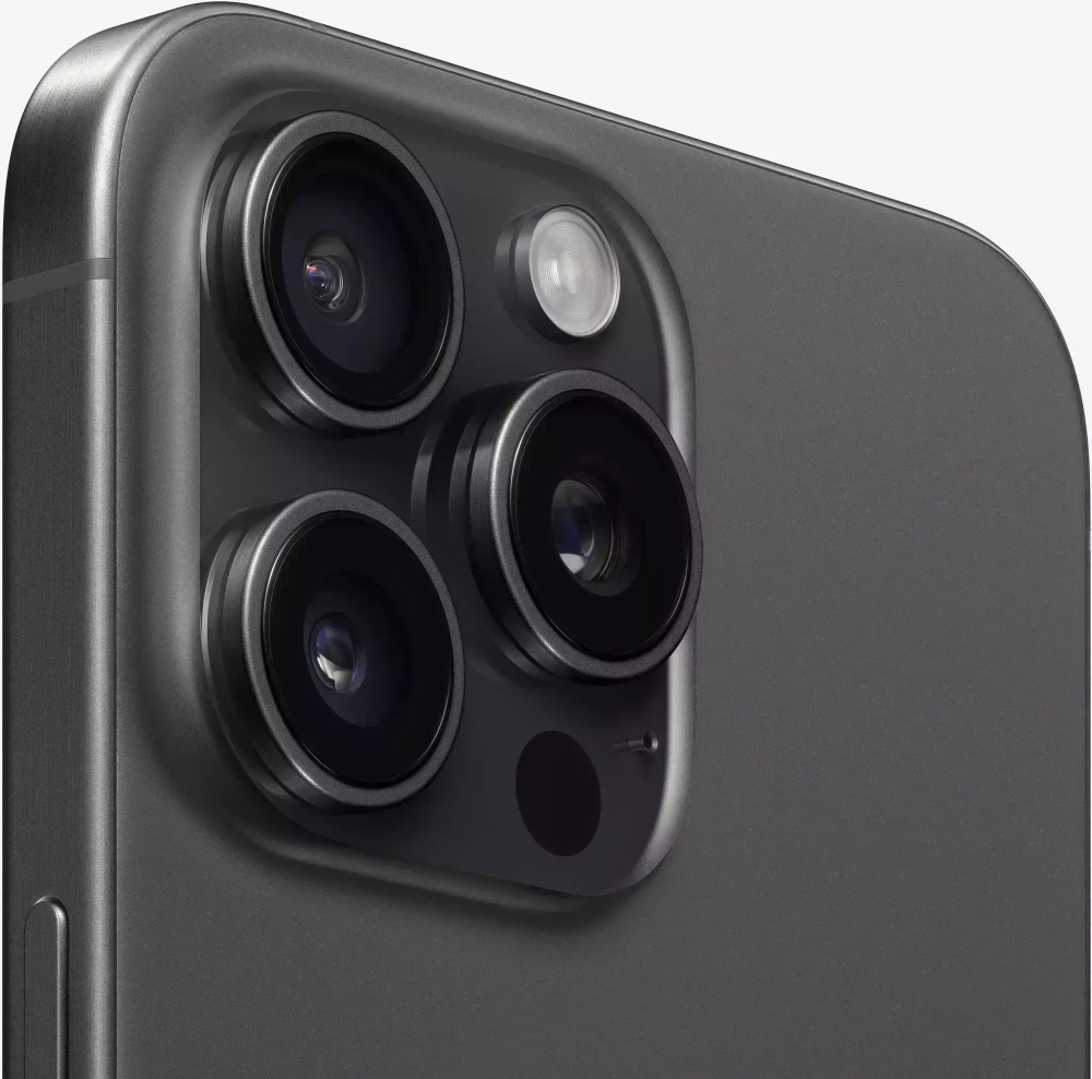 iPhone 15 Pro 1 ТБ, Dual: nano SIM + nano SIM, чёрный титан
