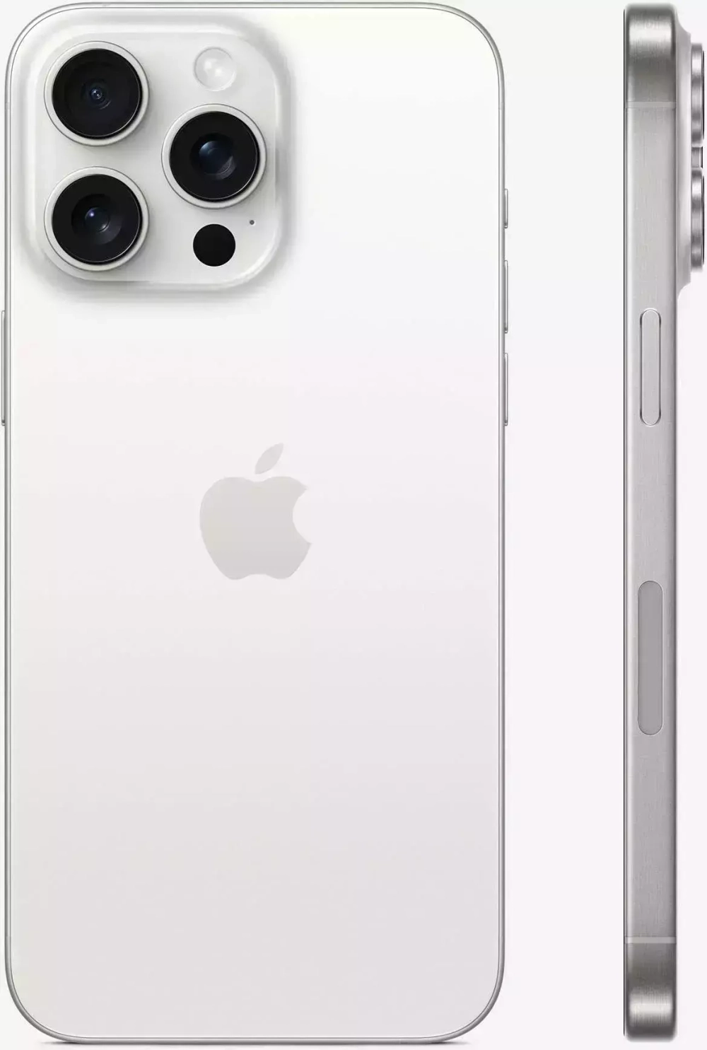 iPhone 15 Pro Max 512 ГБ, Dual: nano SIM + eSIM, белый титан
