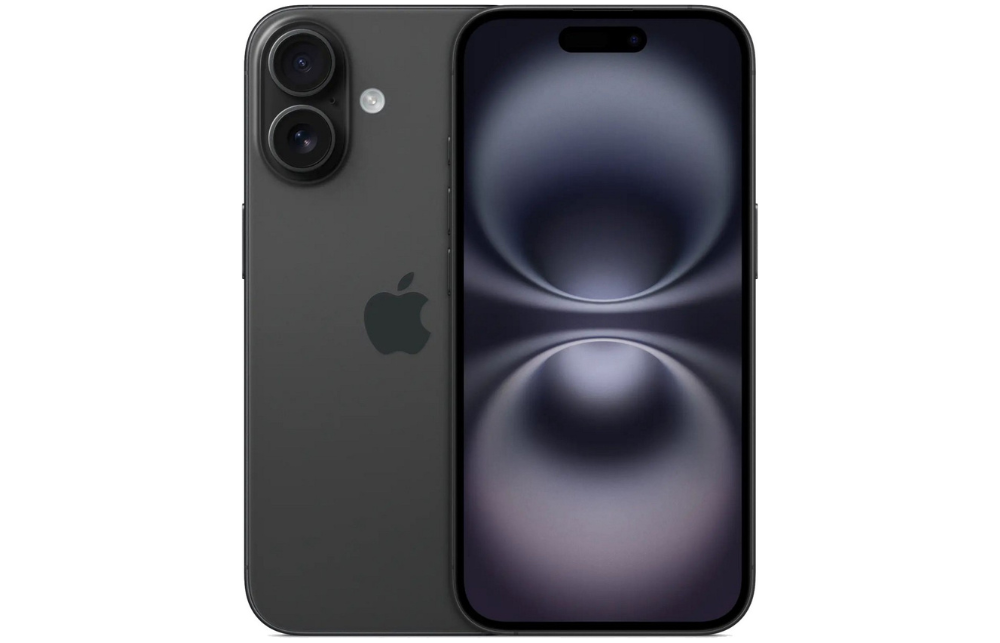 iPhone 16 256 ГБ, чёрный