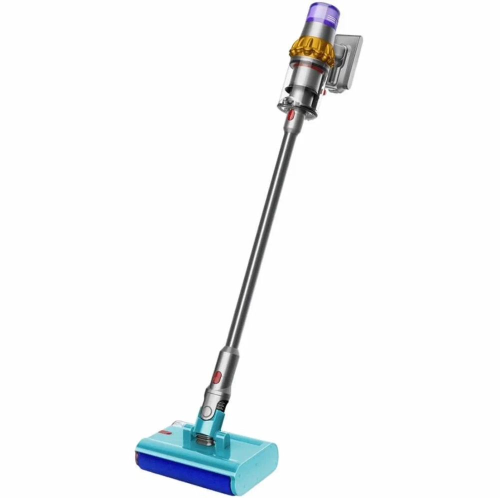 Вертикальный беспроводной пылесос Dyson V15s Detect Submarine (SV47) Yellow/Nickel