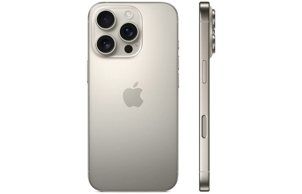 iPhone 16 Pro 1 ТБ, eSIM, Natural Titanium (серый)