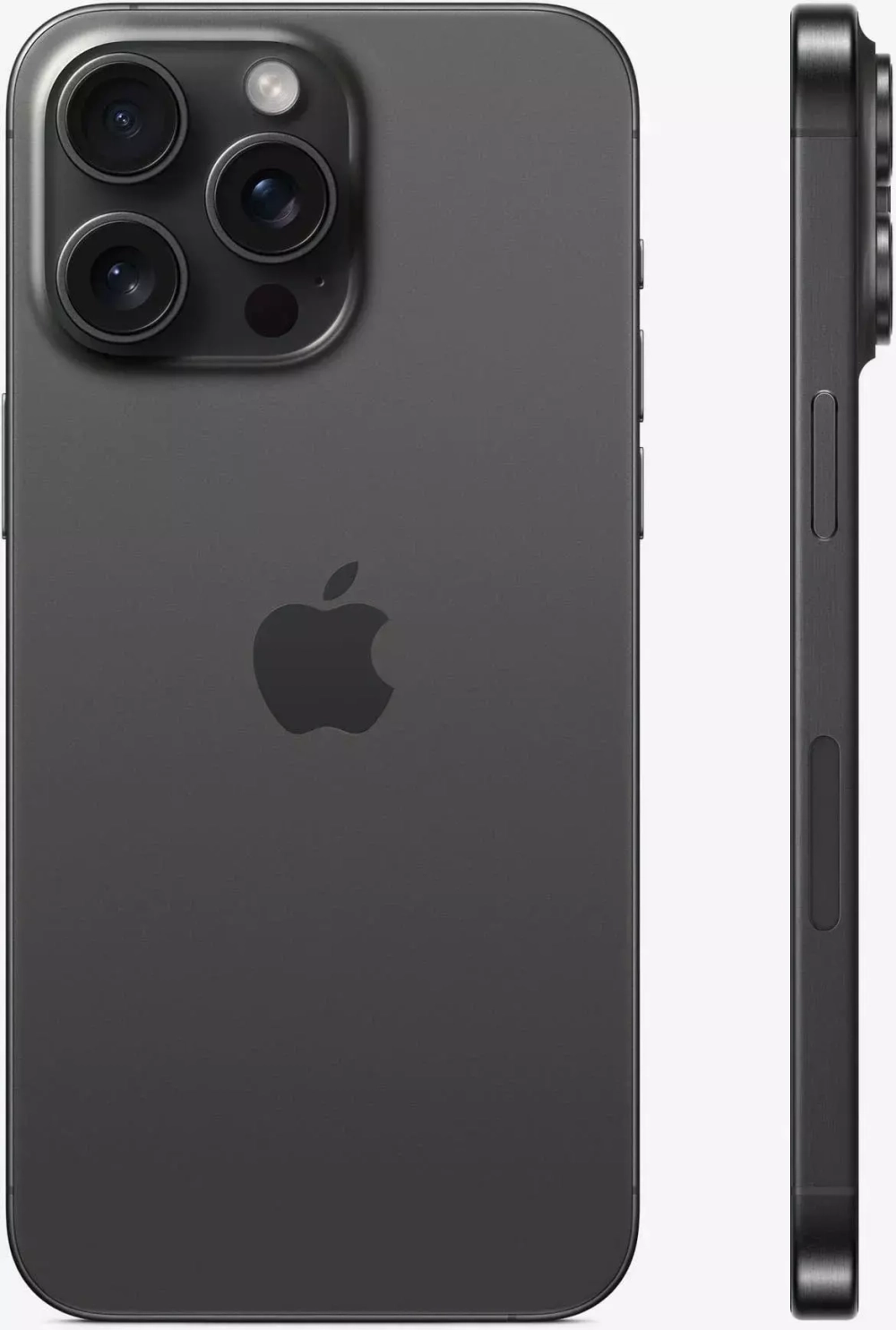 iPhone 15 Pro Max 256 ГБ, Dual: nano SIM + eSIM, черный титан
