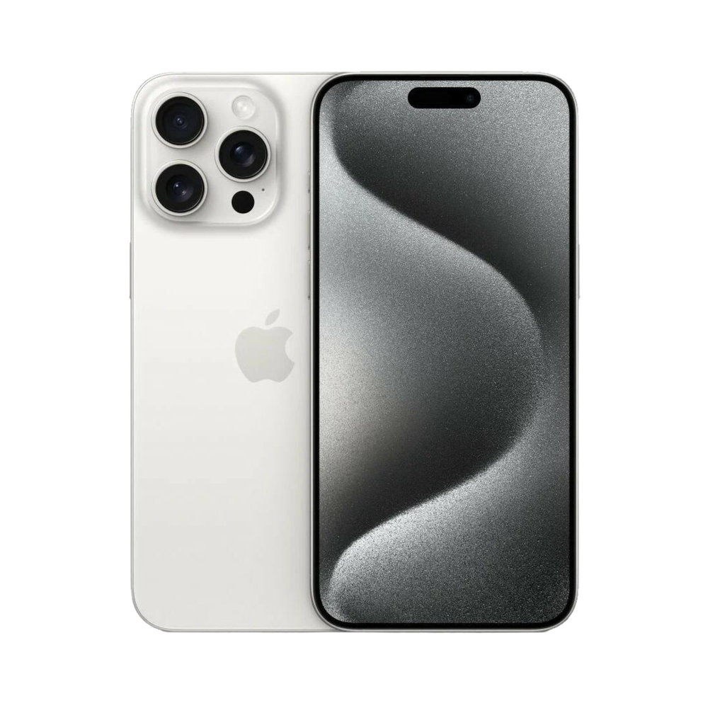 iPhone 15 Pro 128 ГБ, Dual: nano SIM + eSIM, белый титан
