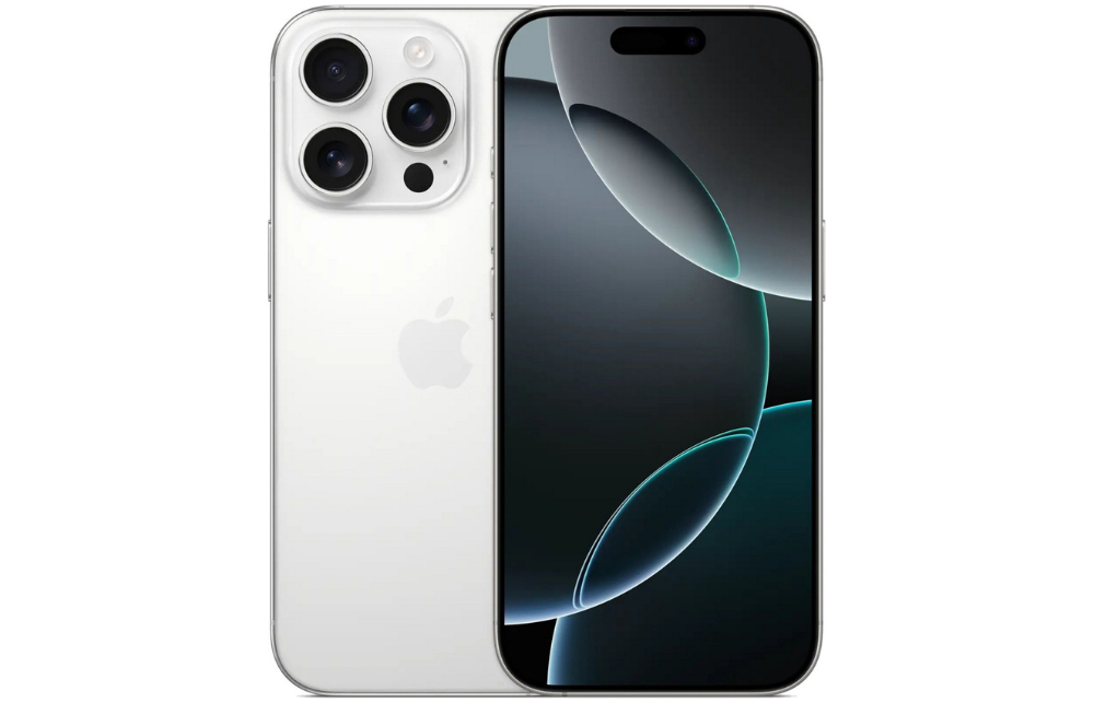 iPhone 16 Pro 512 ГБ, Dual: nano SIM + eSIM, White Titanium (белый)