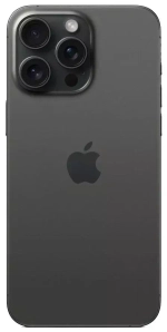 iPhone 15 Pro Max 256 ГБ, Dual: nano SIM + eSIM, черный титан