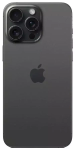 iPhone 15 Pro 128 ГБ, Dual: nano SIM + eSIM, чёрный титан