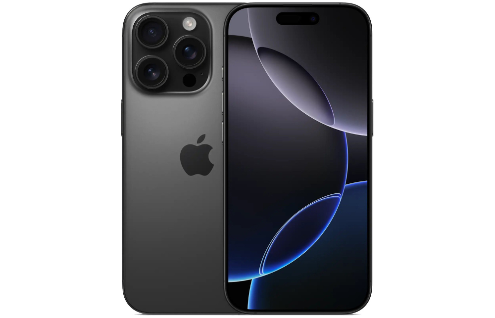 iPhone 16 Pro 1 ТБ, Dual: nano SIM + eSIM, Black Titanium (черный)