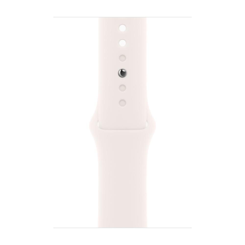 Apple Watch 10 46mm Rose Gold Aluminum Case with Sport Band S/M, Light Blush