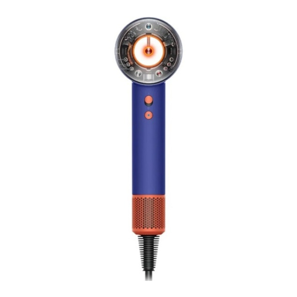 Фен Dyson Supersonic Nural HD16 Vinca Blue/Topaz Orange, с кейсом
