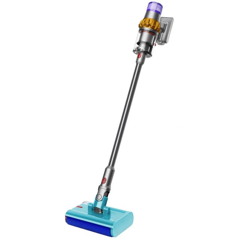 Вертикальный беспроводной пылесос Dyson V15s Detect Submarine (SV47) Yellow/Nickel
