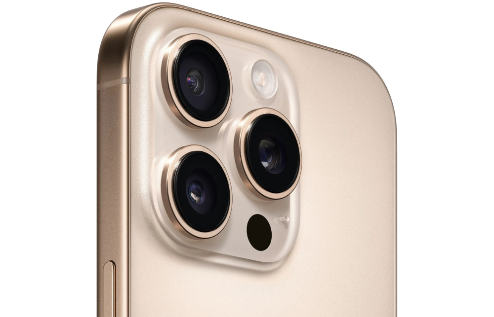 iPhone 16 Pro 128 ГБ, Dual: nano SIM + eSIM , Desert Titanium (бронзовый)