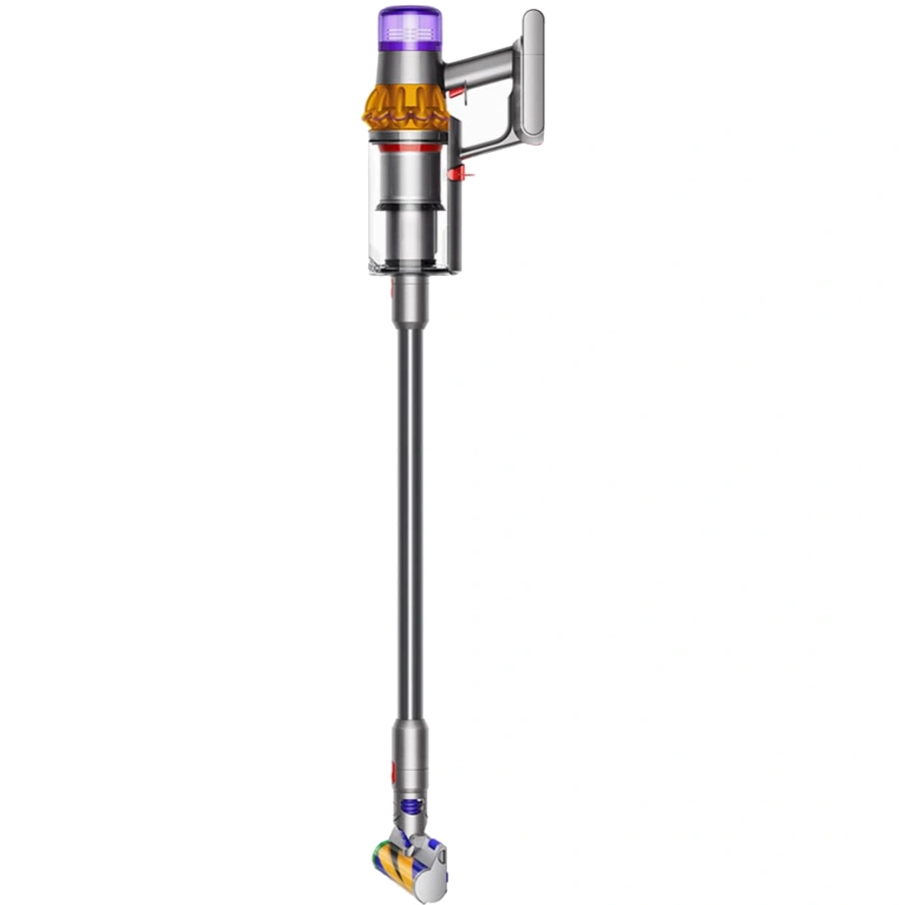 Вертикальный беспроводной пылесос Dyson V15 Detect Absolute (SV47) Yellow/Nickel