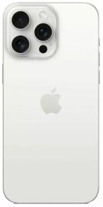 iPhone 15 Pro 128 ГБ, Dual: nano SIM + eSIM, белый титан