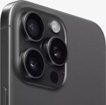 iPhone 15 Pro Max 256 ГБ, Dual: nano SIM + eSIM, черный титан