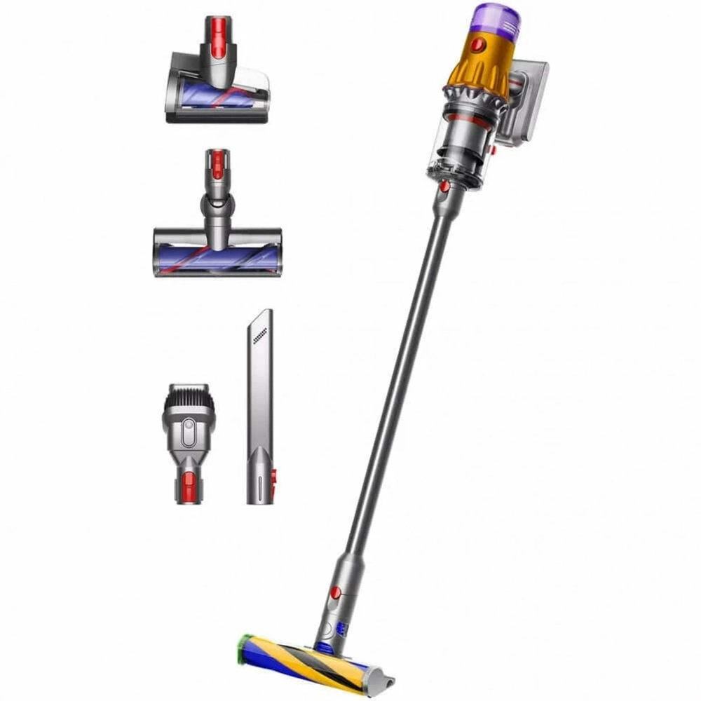 Вертикальный пылесос Dyson V12 Detect Slim Absolute (SV46) Yellow/Nickel