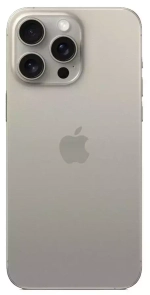 iPhone 15 Pro Max 256 ГБ, Dual: nano SIM + eSIM, титан