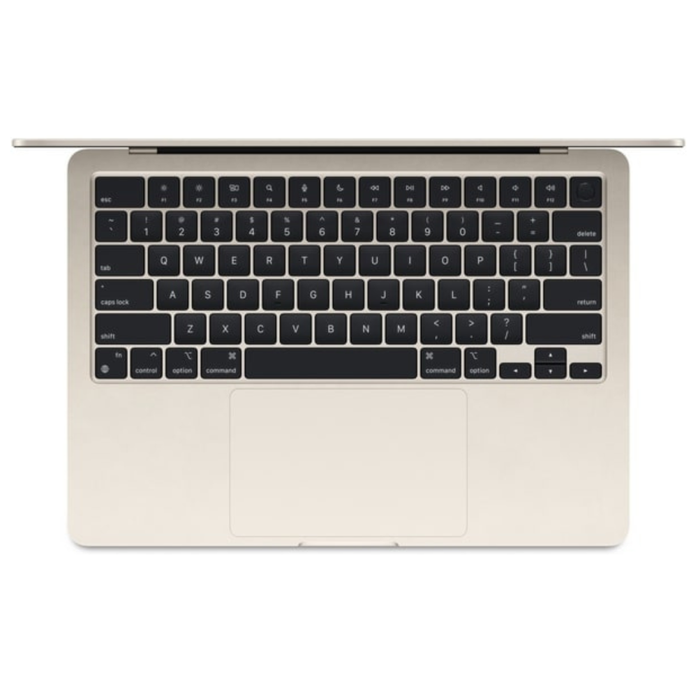 Apple MacBook Air 15 (M4, 10C CPU/10C GPU, 2025), 16 ГБ, 256 ГБ SSD, Starlight (сияющая звезда)