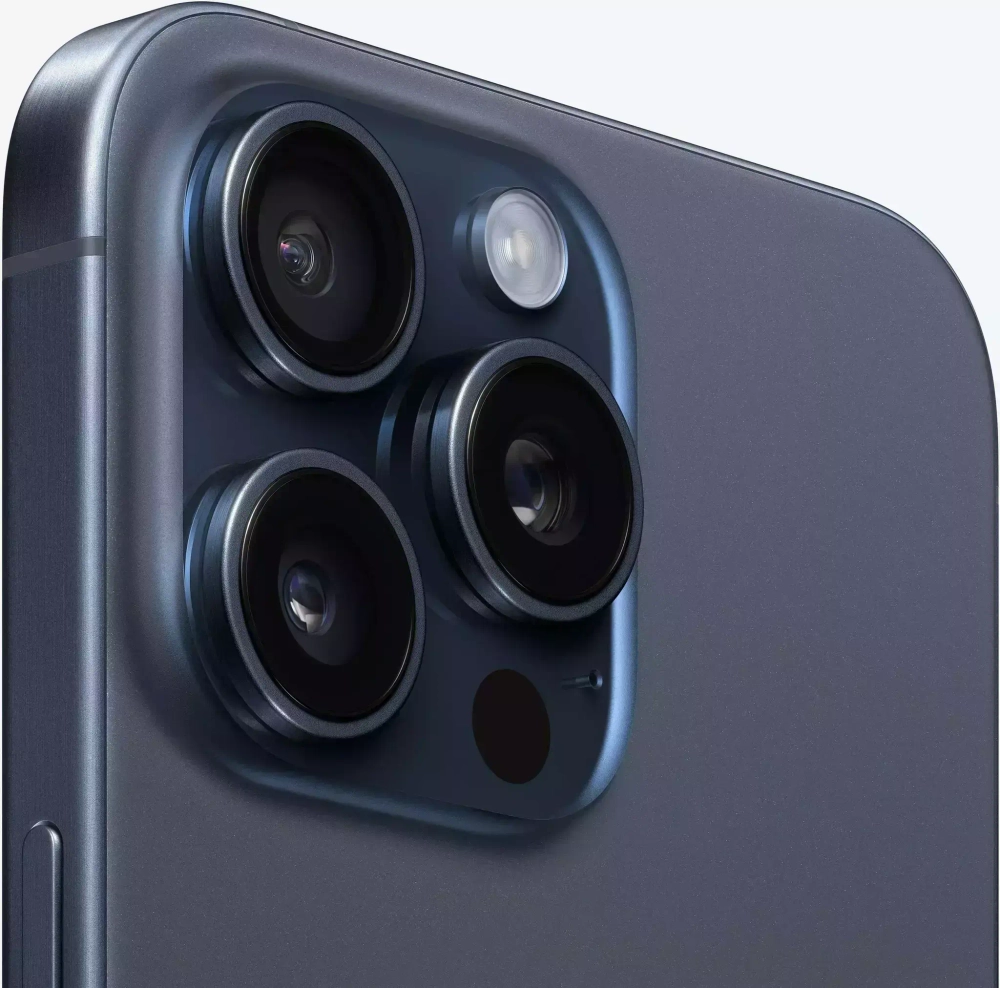 iPhone 15 Pro 1 ТБ, Dual: nano SIM + nano SIM, синий титан