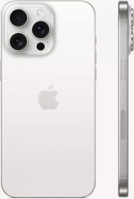 iPhone 15 Pro 128 ГБ, Dual: nano SIM + eSIM, белый титан