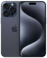 iPhone 15 Pro 128 ГБ, Dual: nano SIM + eSIM , синий титан