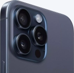 iPhone 15 Pro 128 ГБ, Dual: nano SIM + eSIM , синий титан