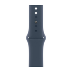 Apple Watch Series 9 45 мм Stainless Steel Silver with Sport Band Blue M/L