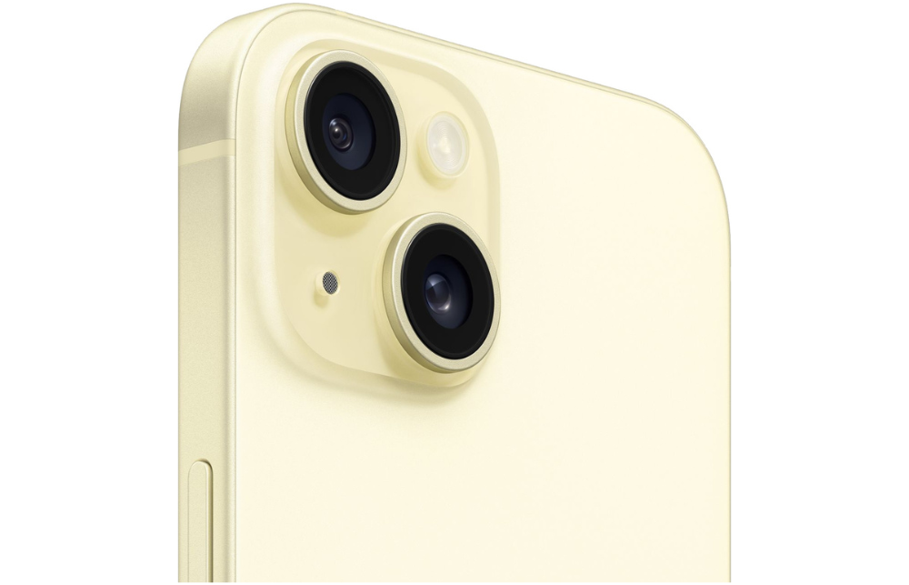iPhone 15 256 ГБ, жёлтый