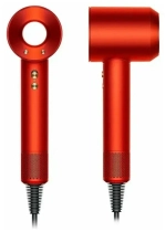 Фен Dyson Supersonic hair dryer HD08 Topaz orange (наша вилка), с кейсом