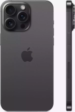 iPhone 15 Pro Max 512 ГБ, Dual: nano SIM + eSIM, черный титан