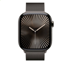 Apple Watch 10 46mm Slate Titanium Case with Milanese Loop, Slate