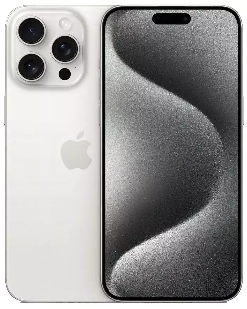 iPhone 15 Pro 128 ГБ, Dual: nano SIM + eSIM, белый титан