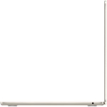 Apple MacBook Air 15 (M3, 8C CPU/10C GPU, 2024), 16 ГБ, 512 ГБ SSD, Starlight (сияющая звезда) MXD33/MT2F3