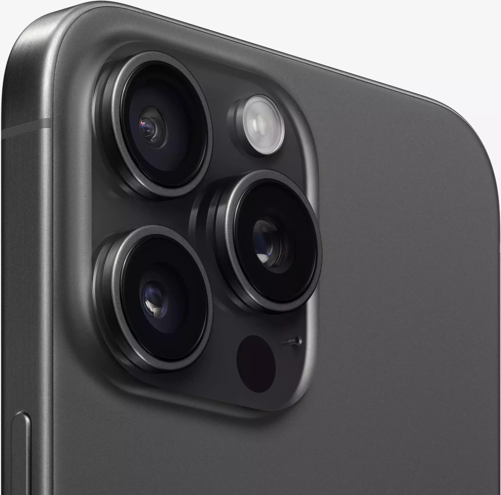 iPhone 15 Pro 256 ГБ, Dual: nano SIM + eSIM , чёрный титан